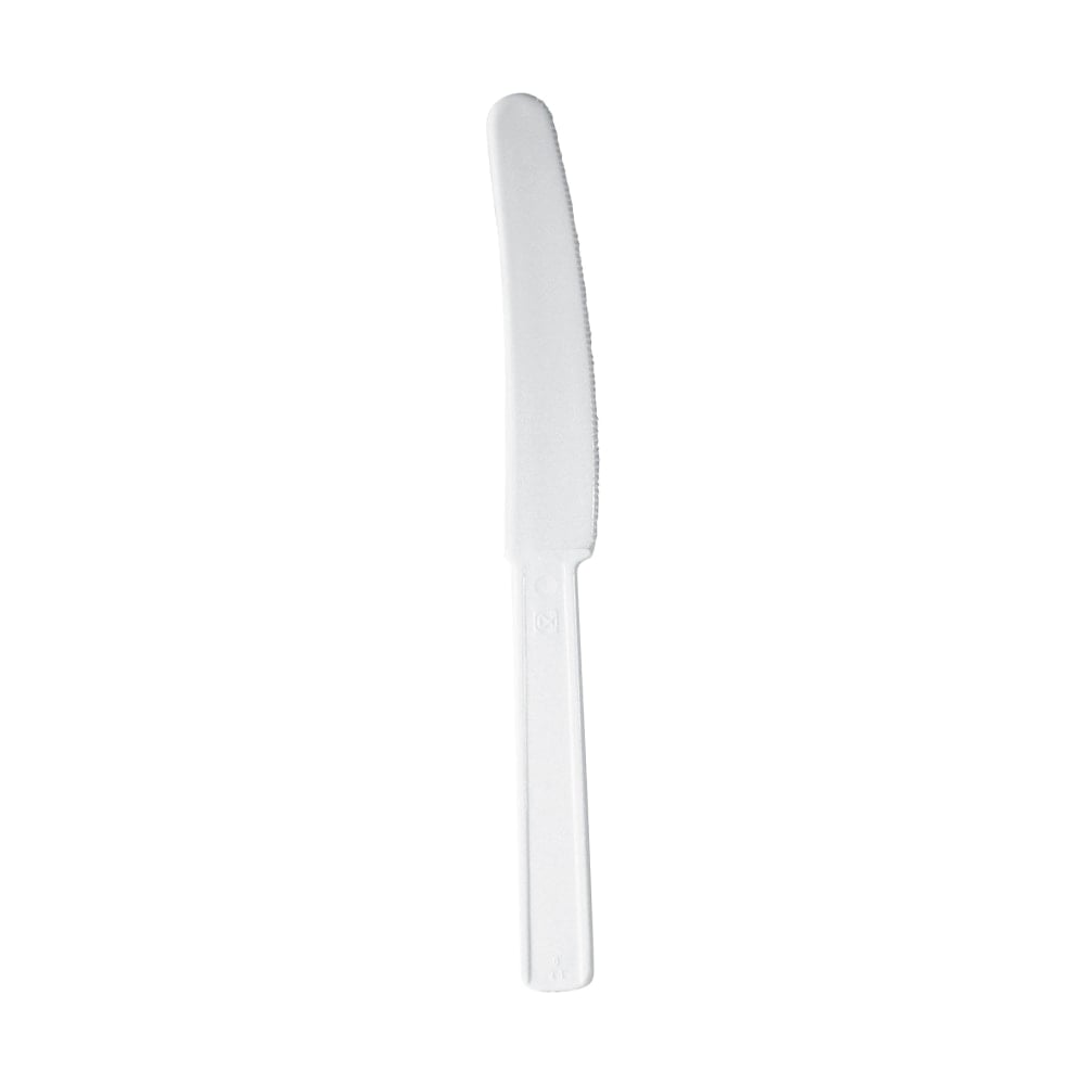 Solo Cup Reliance Medium Weight Bulk Knives - Knife - 1 x Knife - Breakroom - Disposable - White - 1000 / Carton MPN:RSWK0007