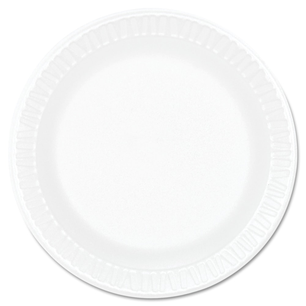 Dart Concorde Foam Plates, 6in, White, Pack Of 1, 000 Plates MPN:6PWCR