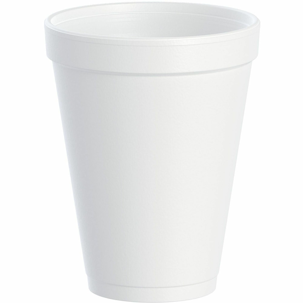 Dart J Cup 12 oz Insulated Foam Cups, 12J12CT, Pack Of 25, Case Of 40 MPN:12J12CT