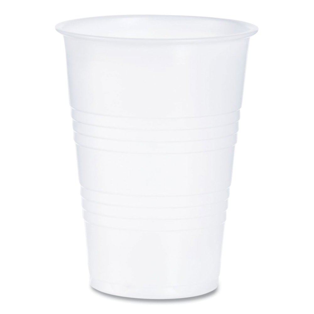 Dart High-Impact Polystyrene Cold Cups, 10 Oz, Clear, Sleeve Of 100 Cups, Carton Of 25 Sleeves MPN:Y10