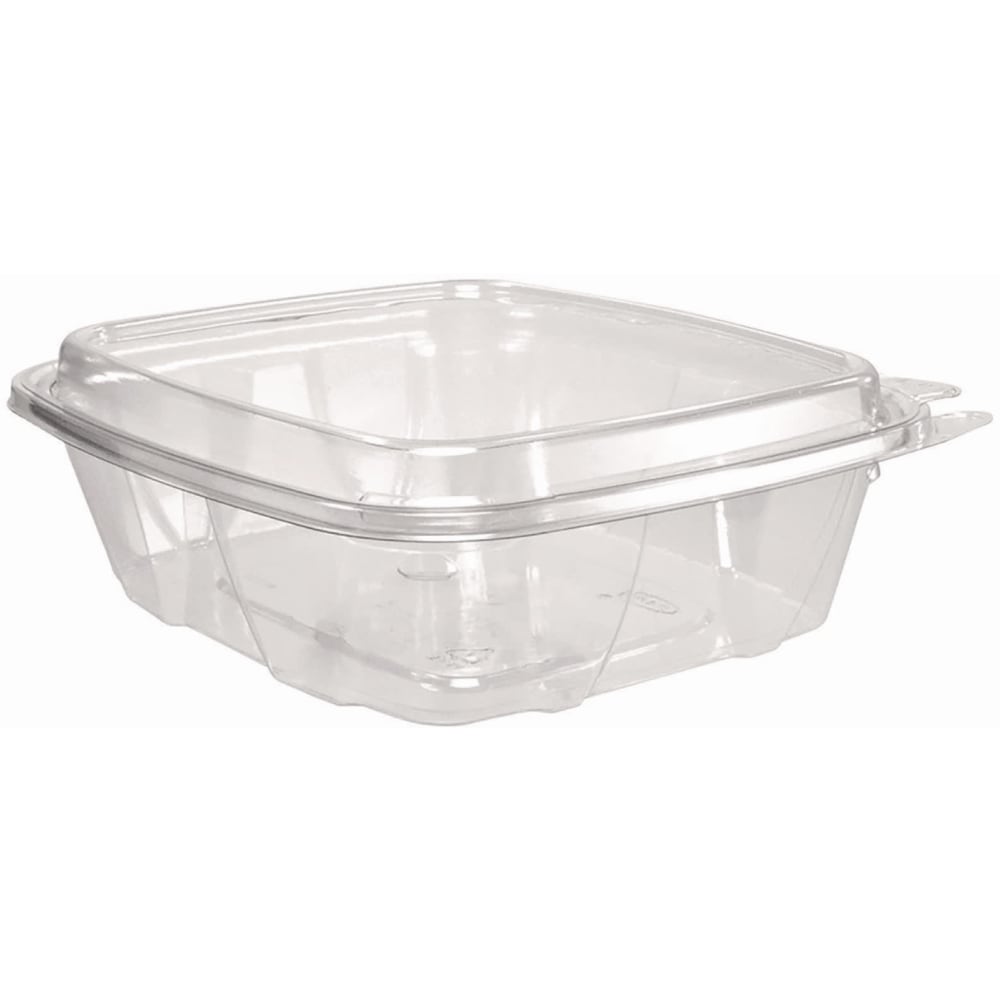 Dart ClearPac SafeSeal Tamper-Resistant Containers, 24 Oz, 2-5/16inHx6-7/16inWx7-1/8inD, Clear, 100 Containers Per Bag, Carton Of 2 Bags - CH24DED MPN:CH24DED