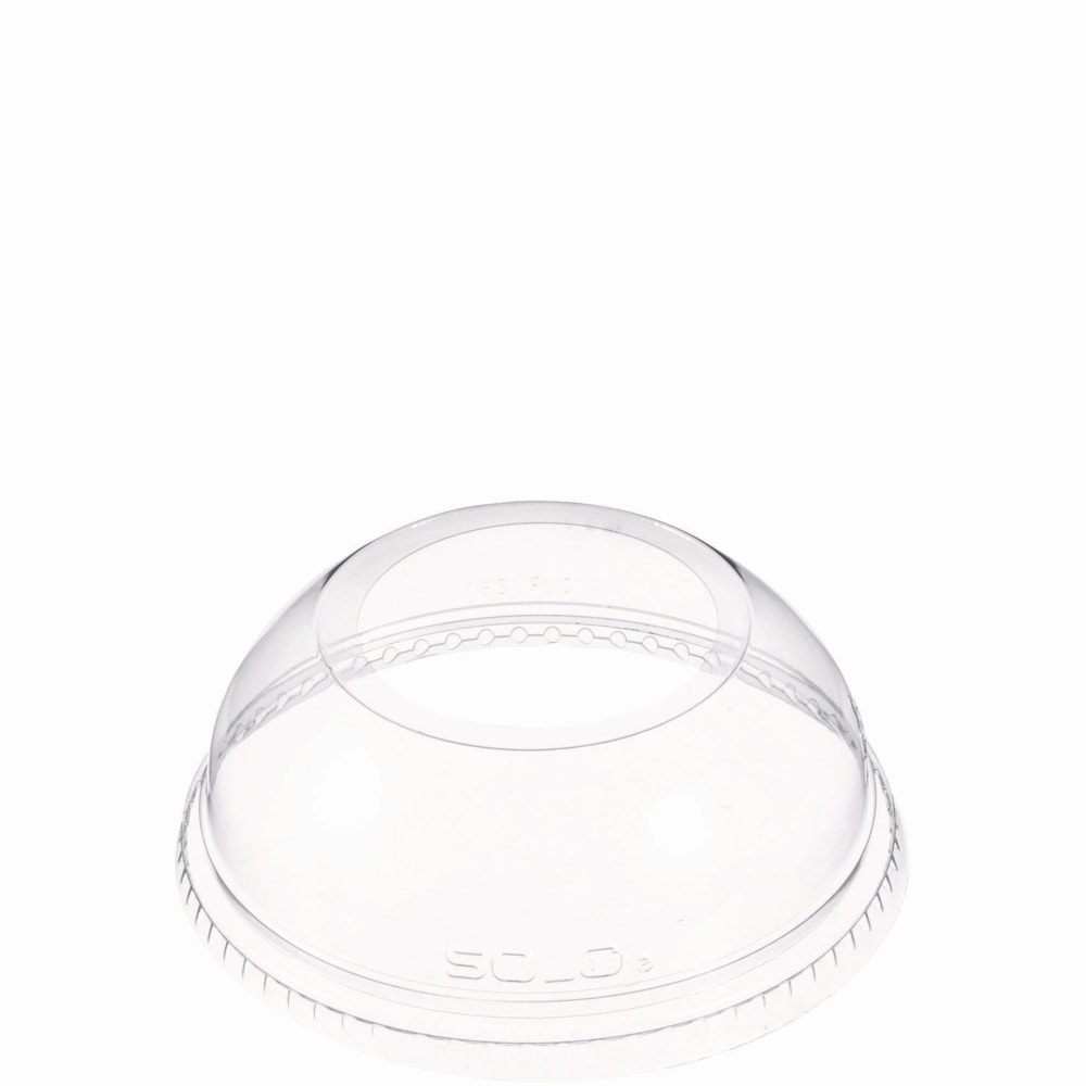 Dart Open-Top Dome Lids For Plastic Cups, Fits 16 Oz to 24 Oz Cups, 1-15/16in Diameter Hole, Clear, Pack Of 1, 000 Lids MPN:DLW626