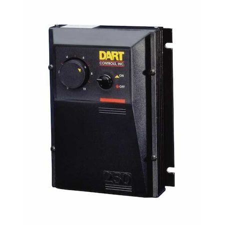 DC Speed Control, SCR, Enclosed, NEMA 4, 10A Max Current, 90/180V DC, ON/OFF, 50:1 MPN:253G-200E