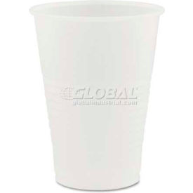 Dart® High-Impact Polystyrene Cold Cups 7 oz Plastic Translucent 100/Sleeve 25 Sleeves/CT DCCY7