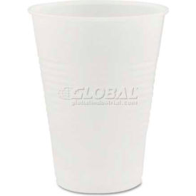 Dart® High-Impact Polystyrene Cold Cups 9 oz Plastic Translucent 100/Sleeve 25 Sleeves/CT DCCY9CT