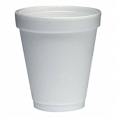 Disposable Hot Cup 6 oz White PK1000 MPN:6J6