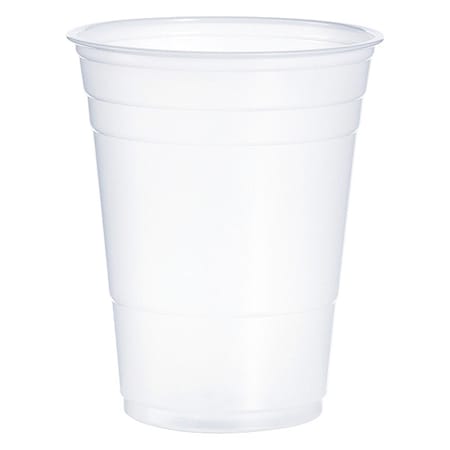 Disposable Cold Cup 16 oz. Clear, Plastic, Pk1000 MPN:16PX