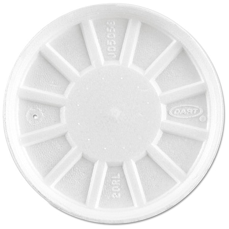 Disp Hot Cup Lid, 6 oz, -32 oz, White, PK500 MPN:20RL