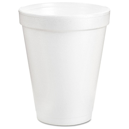 Disposable Hot/Cold Cup, 8 oz, White, PK25 MPN:8J8