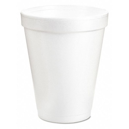 Disposable Hot/Cold Cup, 8oz, White, PK1000 MPN:8J8