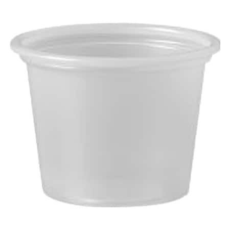 Plastic Cup Souffle, 1 oz MPN:P100N