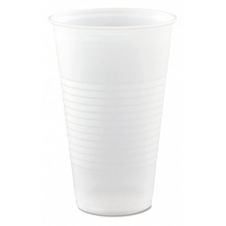 Plastic Cold Cups, 16 oz., 50 Sleeve, PK20 MPN:Y16T
