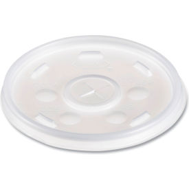 Dart® Plastic Lids for 12-oz. Hot/Cold Foam Cups Slip-Thru Lid 1000/Carton 12SL