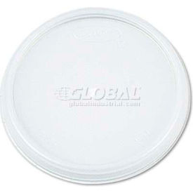 Dart® Plastic Lids for Foam Cups Flat Vented Fits 6 oz to 32 oz 100/PK 10 Packs/CT 20JL