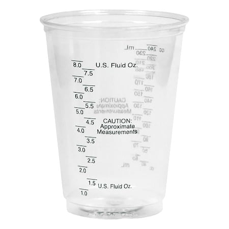 Plastic Medical Cup, 10 oz MPN:TP10DGM
