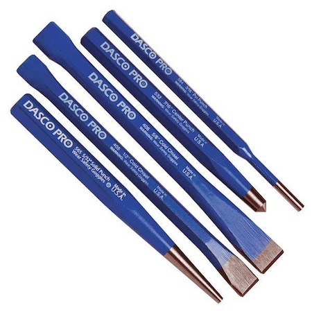 Punch and Chisel Set, 5 Pcs MPN:13