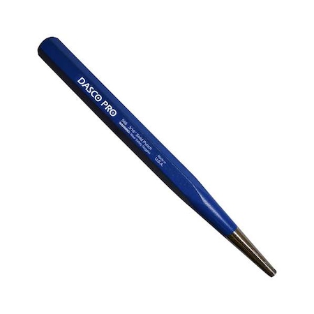 Solid Punch, 3/16 x 7 In, Carbon Steel MPN:566