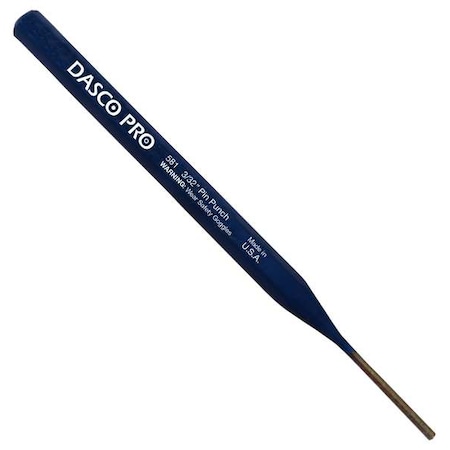 Pin Punch, 3/32 Tip x 5-1/2