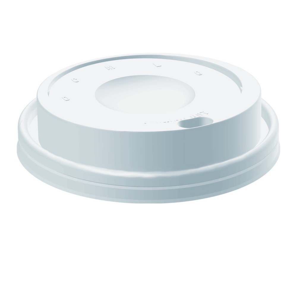 Dart Cafe G Cappuccino Dome Lids, For 8 Oz Cups, White, Case Of 1,000 MPN:8EL