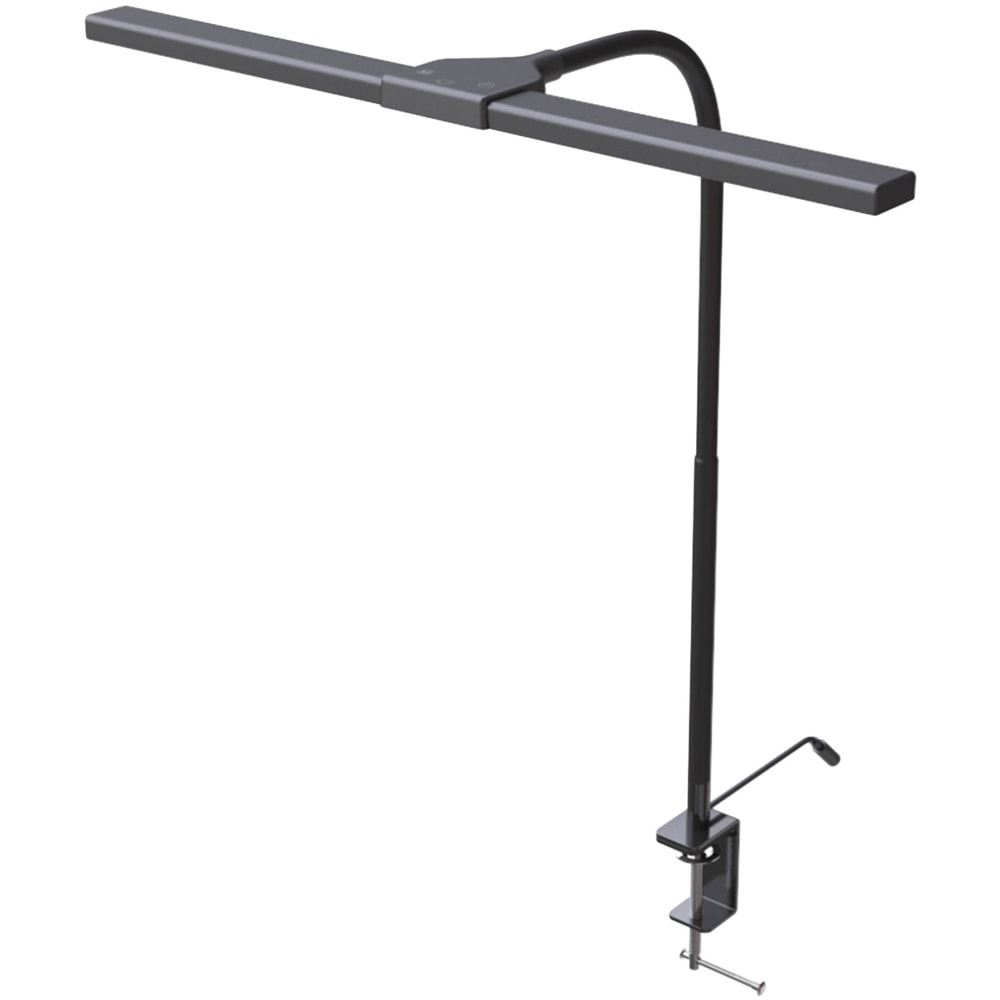 Data Accessories Company Clamp-On LED Desk Lamp - 20inx18in- LED Bulb - Flexible Neck, Gooseneck, Dimmable, Color Changing Mode, Durable - 21646 MPN:21646