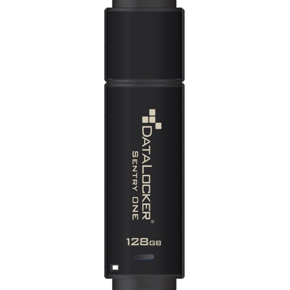 DataLocker Sentry ONE - USB flash drive - encrypted - 128 GB - USB 3.1 Gen 1 - FIPS 140-2 Level 3 - TAA Compliant MPN:SONE128