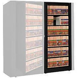 Rotary File Cabinet Adder Unit Letter 1 Shelves Black XLT-A2-T25