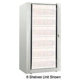 Rotary File Cabinet Components Base Starter Unit Legal 2-High Bone White XSLG-S2E-T15