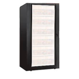 Rotary File Cabinet Components Base Starter Unit Legal 6-High Black XSLG-S6E-T25