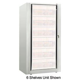 Rotary File Cabinet Components Base Starter Unit Letter 2-High Bone White XSLT-S2E-T15