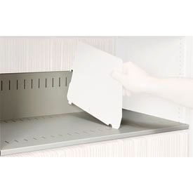 Rotary File Cabinet Components Slotted Shelf Letter Depth Bone White XSLT-T15