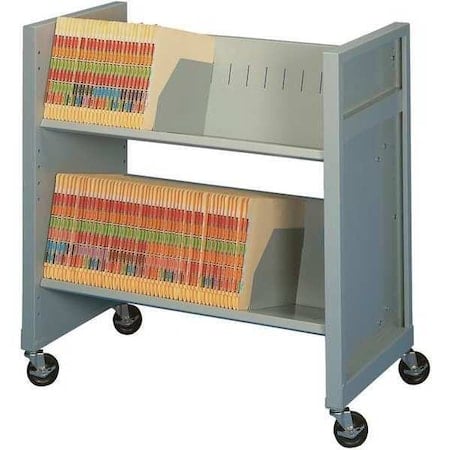 File Cart, Ltr/Lgl Size Shlvs, Bone White MPN:BFC-2