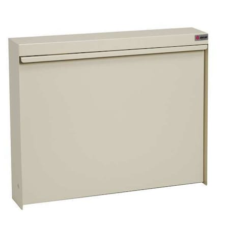 Fold-Up Desk Wall Mount Desk, Nonlocking, Bone White, 3-3/8