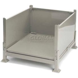 Davco® Collapsible Sheet Metal Steel Container 40-1/2
