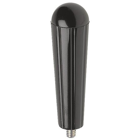 Fluted Tapered Knob, 1/4-20 Thread Size, 3.89