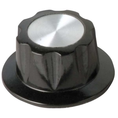 Skirted Control Knob, Control Knob, 1/4