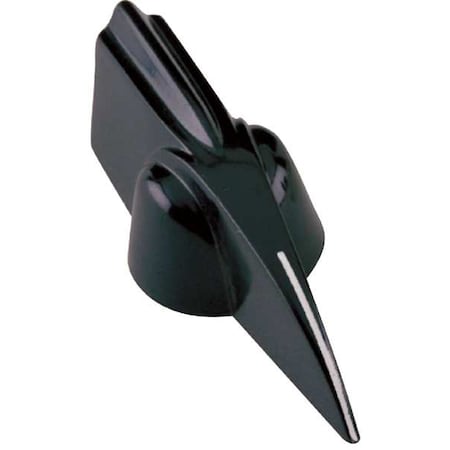 Pointed Control Knob, 1/4