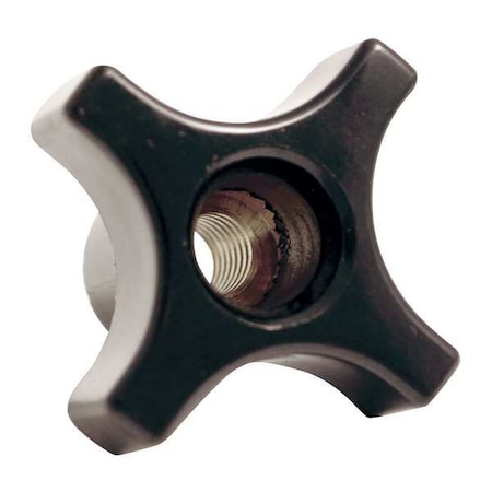 Four Prong Knob, Clamp Knob, 1/2-13 Size, 1.14