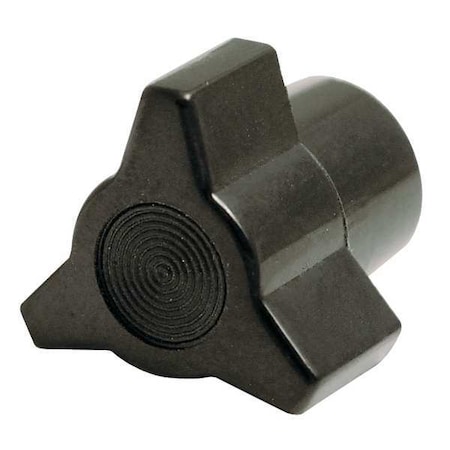 Three Prong Clamp Knob, 10-32 Thread Size, 1/3