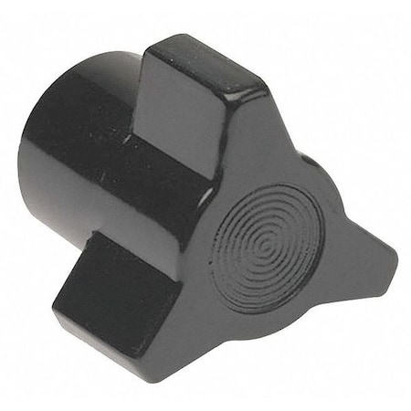 Three Prong Clamp Knob, 10-32 Thread Size, 0.76