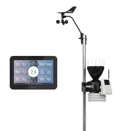 Weather Station, Plastic, LCD, Tripod Mount MPN:6252