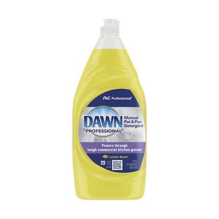 Dishwashing Detergent, Bottle, 38 oz, Ready to Use, Lemon, PK8 MPN:45113