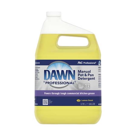 Dishwashing Detergent, Jug, 1 gal, Ready to Use, Lemon, PK4 MPN:57444