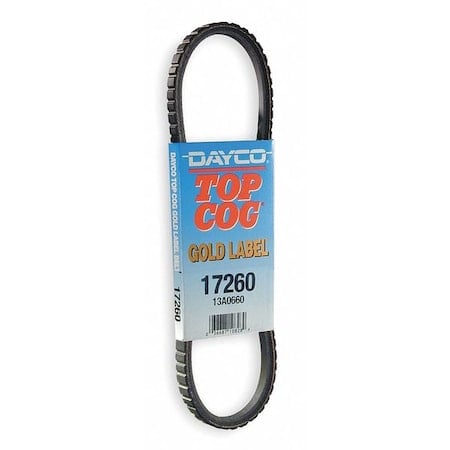 Auto V-Belt, Industry Number 11A1255 MPN:15495