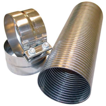 Metal Exhaust Kit, ID 5 In, OD 5 3/16 In MPN:FK-518