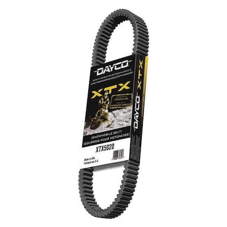 Snow/ATV V-Belt, Industry Number XTX5041 MPN:XTX5041