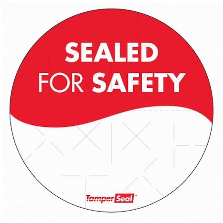 Food Safety Label, Red/White, 3 in H MPN:IT118674
