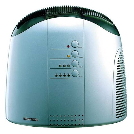 Portable Air Cleaner, 43 cfm, 322 sq ft MPN:2HPD4