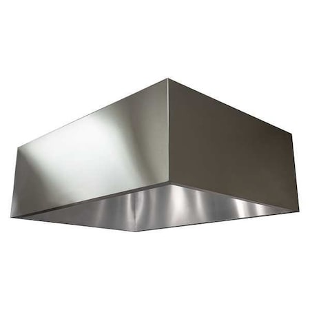 Commercial Kitchen Exhaust Hood, SS, 60 in MPN:20UD11