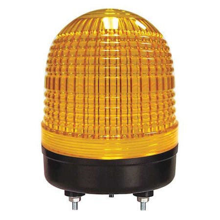 Warning Light, Yellow, LED, Stud MPN:26ZT51