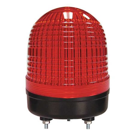 Warning Light, Red, LED, Stud MPN:26ZT55